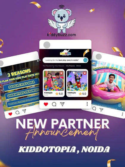 Kiddotopia in Noida offers a massive play area with exciting rides and unforgettable adventures. It's a great choice for a high-energy birthday party.