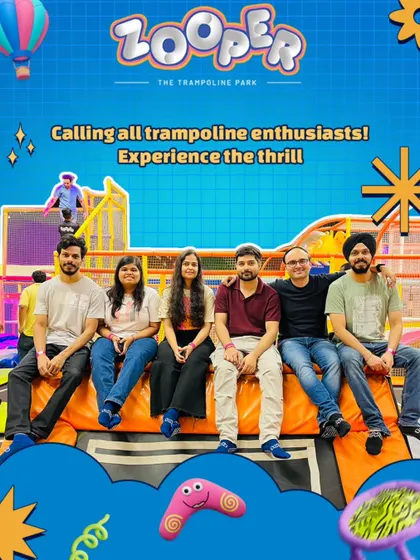 Calling all trampoline enthusiasts and your entire squad! This is the perfect place to hang out, challenge each other, and make some unforgettable memories together.