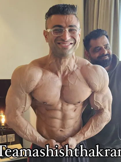 We are here to dominate. The shredded condition and vascularity on display here is the result of a meticulously planned diet and peak week protocol.
