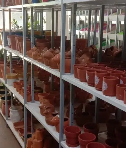 Our terracotta collection includes a wide variety of sizes, from tiny pots for seedlings to larger ones for established plants.
