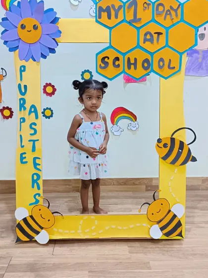Another adorable new student joins the Purple Asters family.