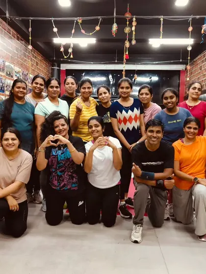 Heartfelt poses from a group that loves their workout community. We are more than just a gym, we are a family.