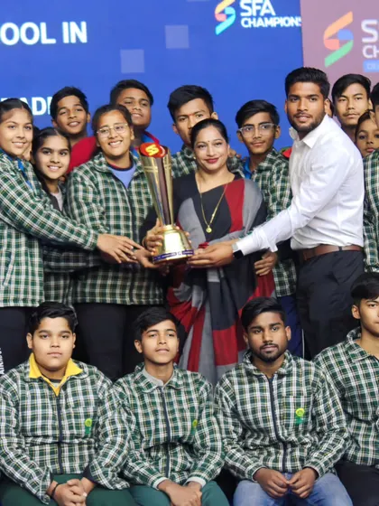 Honored as the 'Best School in Kabaddi' at the SFA Championships. This award reflects the depth of talent and quality of coaching at our academy.