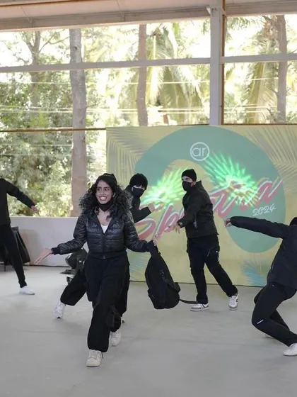 A performance celebrating the fusion of dance and Indian cinema at Spectra.