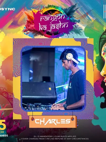 My feature for 'Rangon ka Jashn', another epic Holi event at one of Bangalore's highest lounges. The energy was through the roof.