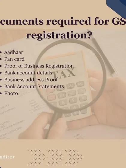Here is a straightforward checklist of the documents needed for GST registration. I make the process transparent by providing a clear list including your PAN, Aadhaar, and bank details, and I will guide you through collecting everything.