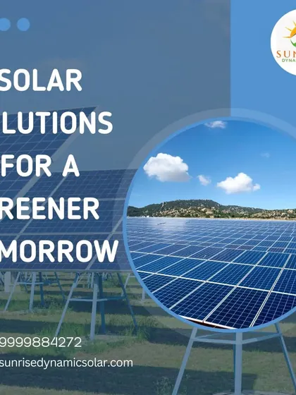 I provide solar solutions for a greener tomorrow, whether for a single home or an entire community.