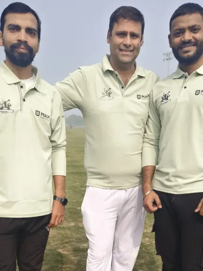 Posing with my teammates. We believe in an active lifestyle, and I bring that same energy to my patient care.