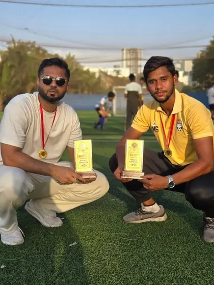 Our coaches with their well-deserved awards after a successful tournament. Their expertise guides our players to victory.