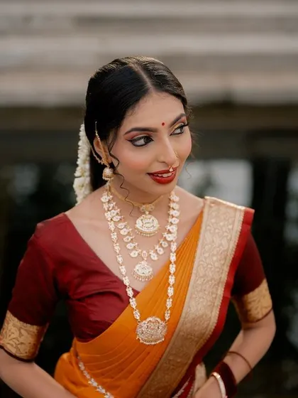 A collection of additional portraits and detail shots from my traditional and ethnic wear photoshoots. These images showcase a variety of sarees, lehengas, and half-sarees in diverse settings, highlighting my ability to capture the essence of Indian fashion for designers, boutiques, and bridal brands.