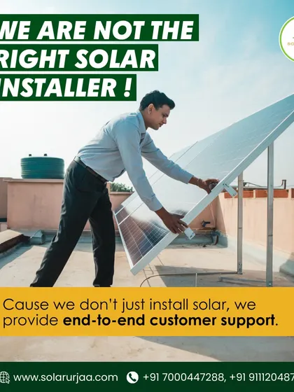 We are more than just solar installers. We are your long-term energy partners. Our focus is on providing complete end-to-end customer support, ensuring your solar investment performs optimally throughout its entire lifespan.