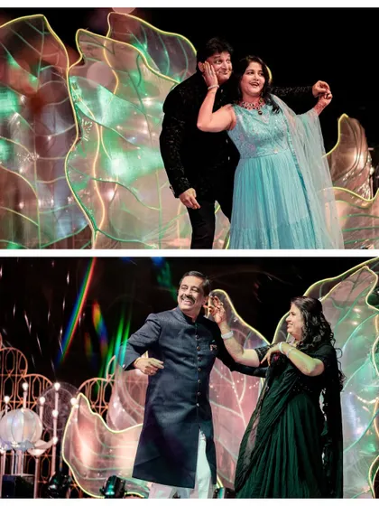 The parents of the bride and groom let loose on the dance floor. Capturing the joy of the whole family is a key part of our storytelling.