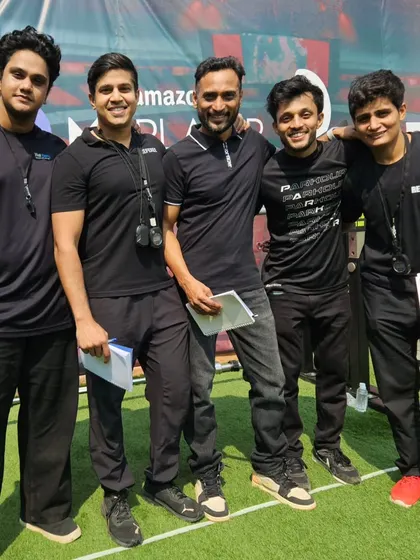 Another shot of our coaching team at the Battleground bootcamp. We are proud to bring our expertise in high-level fitness and conditioning to events across India.