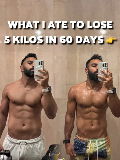 This is what losing 5 kilos in 60 days looks like. It wasn't magic; it was a result of prioritizing protein, staying hydrated, and tracking my macros consistently.