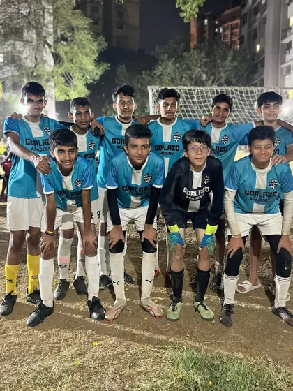 The U-15 team posing for a photo during the UYC Championship.