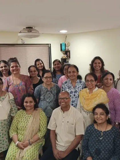 Our community is a warm and welcoming space for everyone. This is a happy group from one of our recent Voice Culture workshops. We have students from all ages and backgrounds, all united by their love for music.