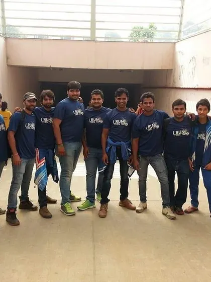 A casual group photo with my senior students. The bond we share goes beyond training; we are a family.