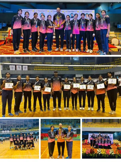 A collage celebrating the victory of one of my girls' teams. Their teamwork and spirit were outstanding.