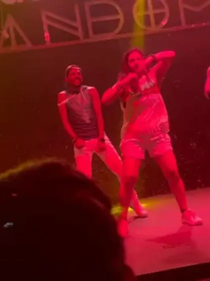 A close-up of the action on stage. The energy between performers and the audience is what makes live events so special.