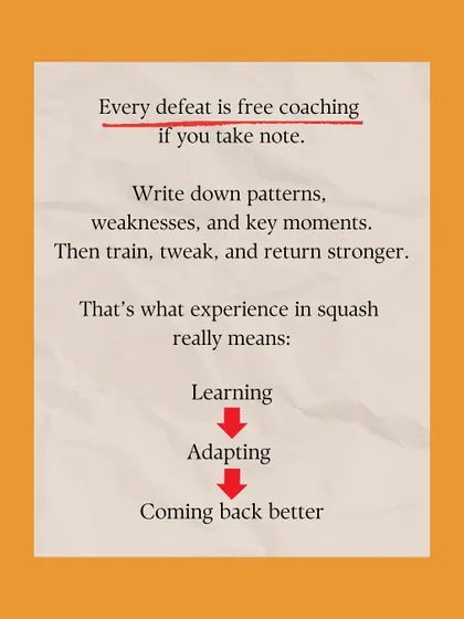 Our coaching philosophy is simple: every defeat is a lesson. We teach our players to analyze their game, learn from losses, and come back stronger. This is how you build real experience and mental toughness.