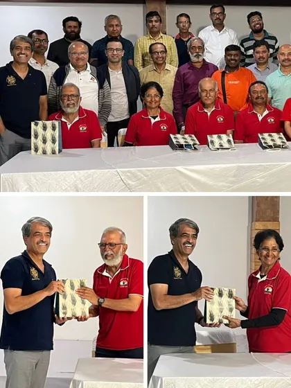 I had the opportunity to hear the inspirational stories of these senior cyclists who rode 4000kms from Kashmir to Kanyakumari. A truly inspiring endeavor.
