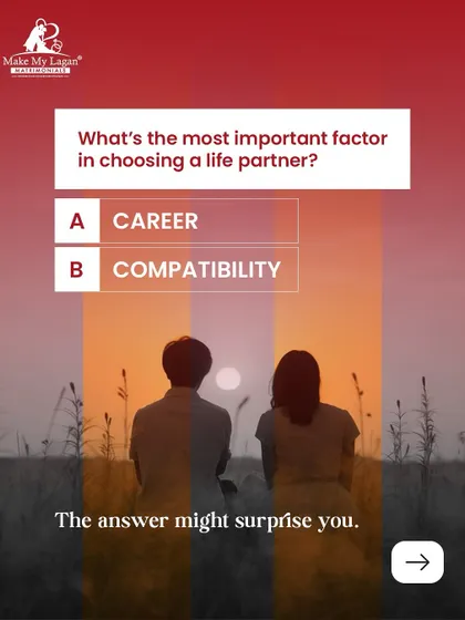 What's the most important factor in choosing a life partner: career or compatibility? The answer might surprise you, as it's often a balance of many things.