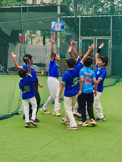 A moment of pure joy and celebration from our young athletes at the HB Jr. Cup. Teamwork and shared success are key lessons we impart on and off the field.