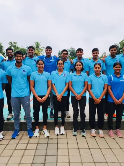The full team of BAC swimmers who contributed to our overall championship victory at the Senior Nationals.