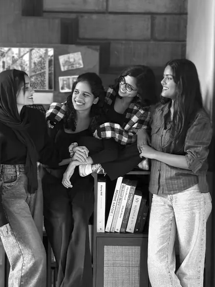 The intern gang sharing a laugh. Their energy and dynamic personalities make our team a fun place to be.