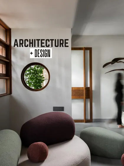 Our studio space was featured in Architecture + Design magazine, a wonderful recognition of our commitment to creating inspiring and biophilic work environments.