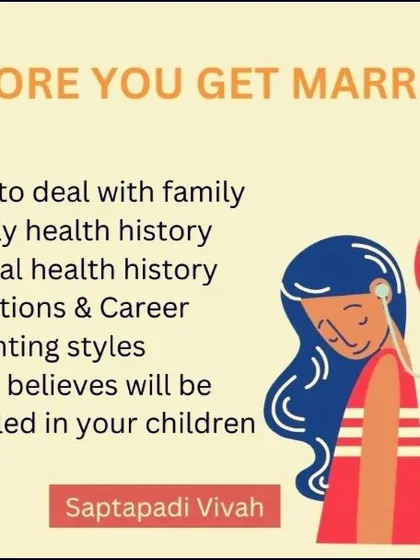 Beyond finances, it's vital to discuss family dynamics and health history before marriage. This list prompts important conversations about dealing with family, understanding mental and physical health history, and aligning on career ambitions and parenting styles.