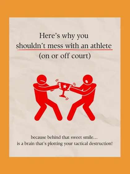 Behind every athlete's smile is a brain plotting tactical victory. We teach the mental game, turning our players into strategic thinkers both on and off the court.