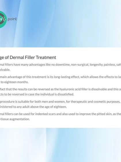 The advantages of dermal fillers are numerous. They offer a non-surgical, long-lasting, and reversible solution for volume loss and deep lines, with no downtime required.