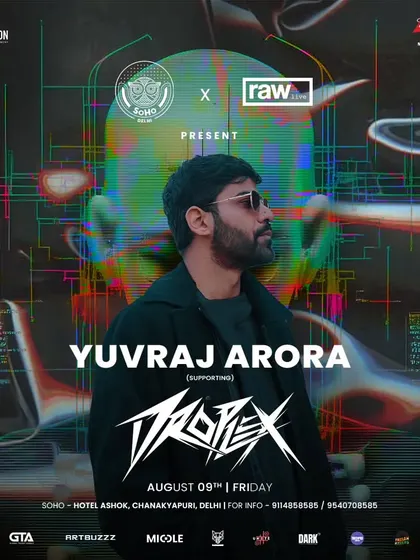 Supporting the progressive psy-tech artist Droplex. I enjoy playing diverse lineups that expose the crowd to different styles of electronic music.