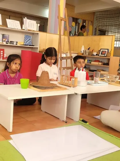 We begin our journey of discovery with Montessori's First Great Story, the tale of the universe's birth. This sparks cosmic curiosity in our elementary children.