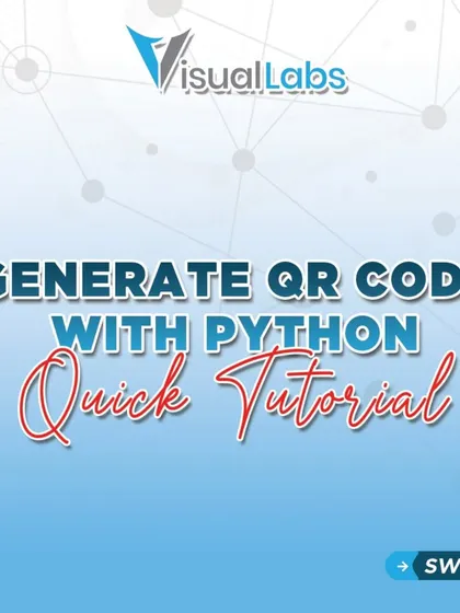 A quick tutorial on how to generate a QR code using Python. This is a simple yet practical project you can build in minutes.