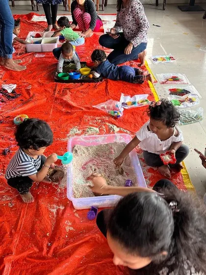 This is a collection of additional photos from my events. They show more of the setups, materials, and happy children in action.