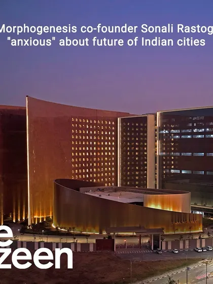 This feature in Dezeen highlights our concerns and vision for the future of Indian cities. The Surat Diamond Bourse at night showcases our ability to create iconic, large-scale architecture that is both functional and visually striking.