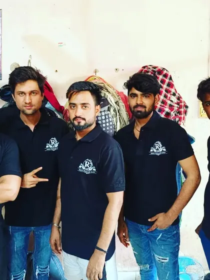 My professional team of artists, ready for a bridal booking. We work together to ensure you and your guests get beautiful mehndi without long waits.