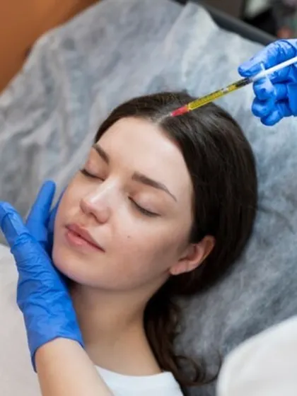 For my female patients, PRP is a popular and effective treatment for hair thinning. It helps improve the overall health of the scalp and encourages thicker, stronger hair growth over a series of sessions.