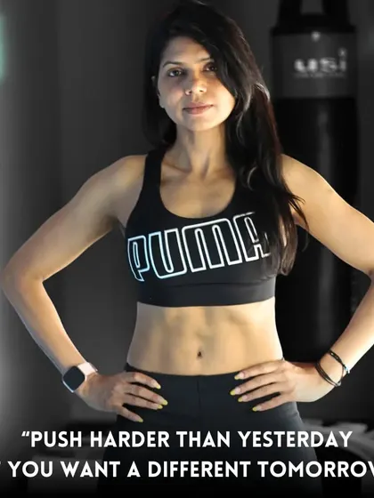 "Push harder than yesterday if you want a different tomorrow." This is the mindset we live by.