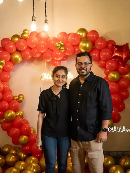 The happy couple posing after a successful proposal. We love being a part of these joyous moments and providing the perfect backdrop for their new beginning.