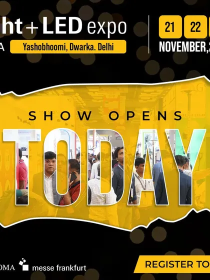 The wait is over, the show opens today! Step into a world where innovation meets illumination.