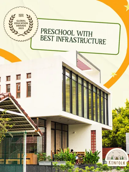 I am so proud that our nurturing environment has been recognized for its quality. Being awarded for "Preschool with Best Infrastructure" reflects my commitment to providing a safe, beautiful, and thoughtfully designed space where children feel free to explore and learn.