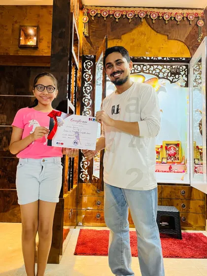 More proud students with their completion certificates. These moments celebrate their commitment and progress in my private and group classes.