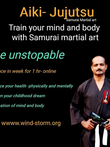 You can enhance your physical and mental health through my online Aiki Jujutsu classes. This program is designed to awaken your dreams and coordinate your mind and body.