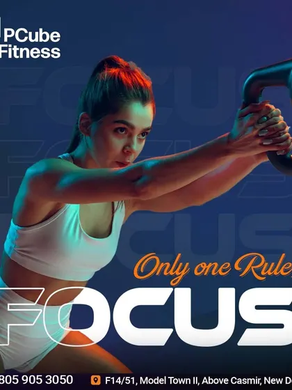 A graphic stating the one and only rule: "FOCUS."