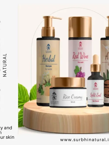 A showcase of some of my best-selling natural products. This range includes my Herbal Shampoo, Red Wine scrub, Rice Creamy scrub, Argan Conditioner, and Split End serum.