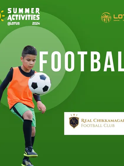 Announcing our Summer Activities for kids in 2024. This graphic for our football program is part of a larger offering that includes swimming, boxing, ballet, and gymnastics.