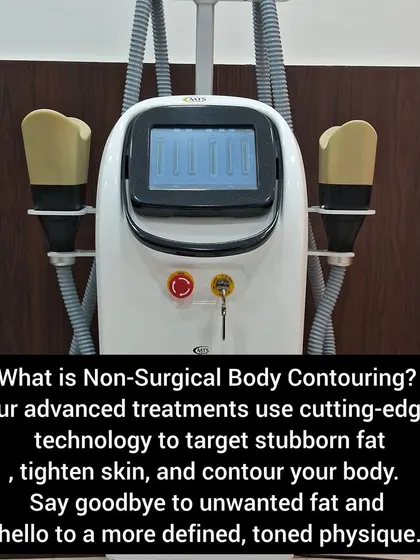 This is the advanced, US FDA-approved machine we use for our Cryolipolysis treatments. This cutting-edge technology allows us to safely freeze and eliminate unwanted fat cells, helping you achieve a more defined and toned physique.